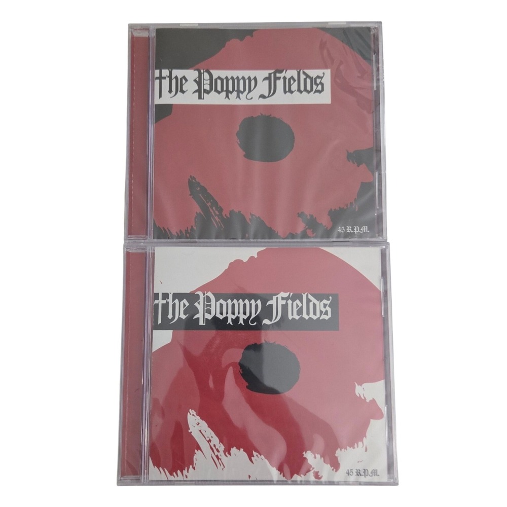 The Poppy Fields 45 RPM CD Single Set CD1 CD2 Sealed The Alarm Mike Peters